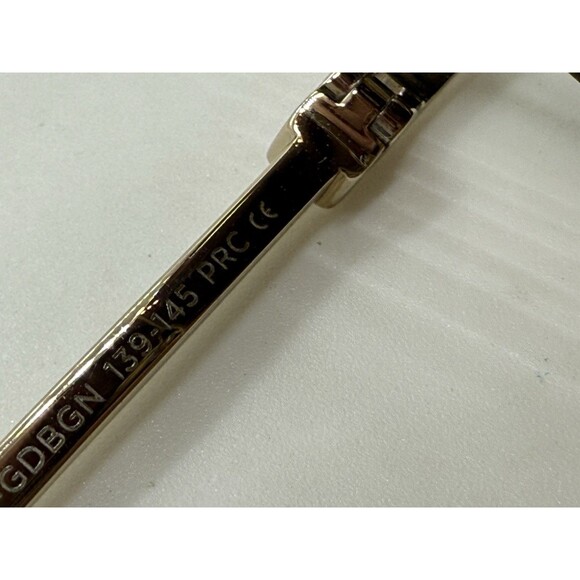 Diff Eyewear Imani Gold Brown Imani DE01-0637-GDBGN 139-145 + Kate Spade Case - Picture 5 of 16